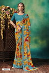 Ivaanka Vol 2 By Vallabhi Georgette Printed Daily Wear Sarees Wholesale Shop In Surat	